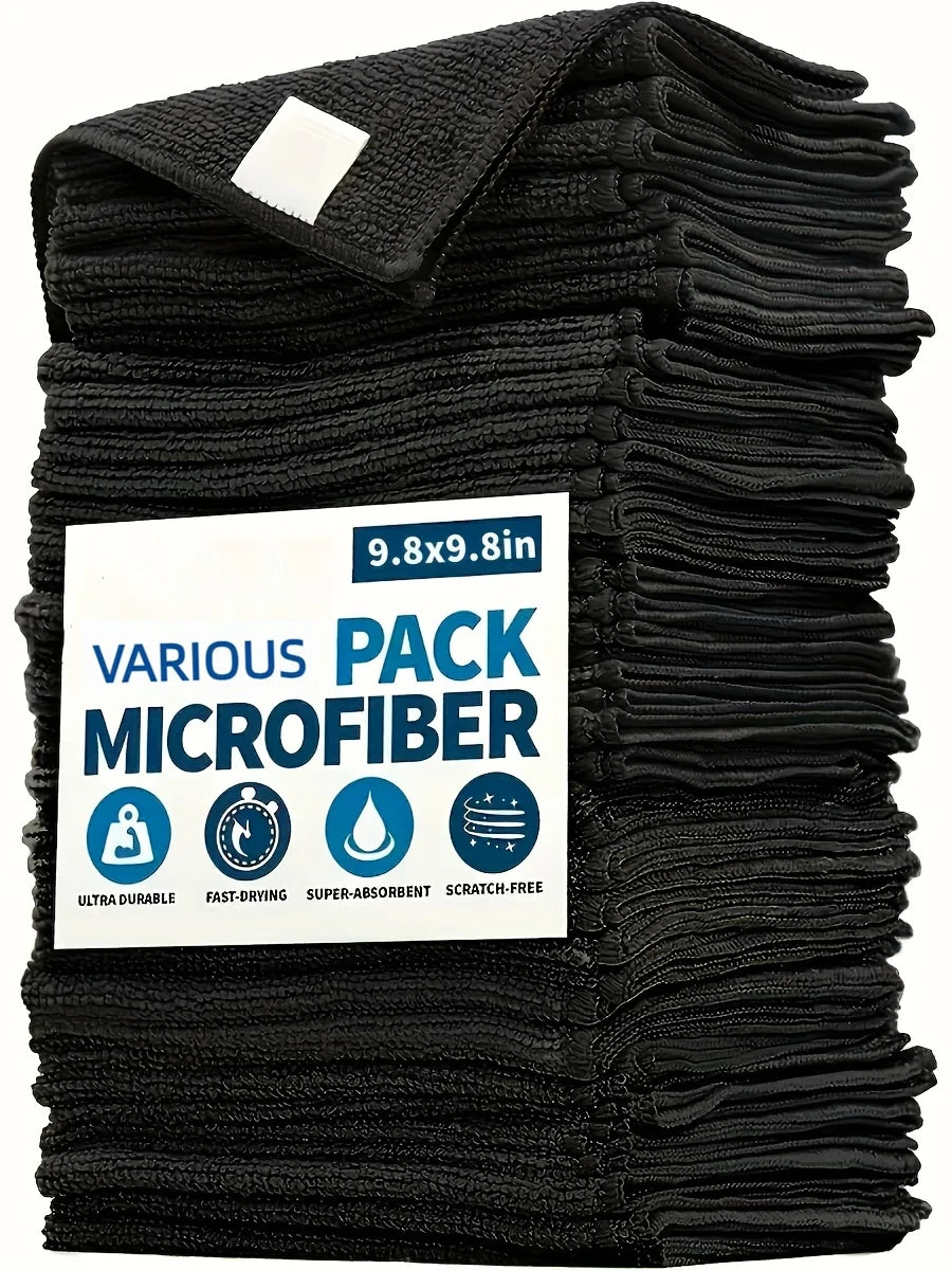 Machine Washable Microfiber Cleaning Cloths