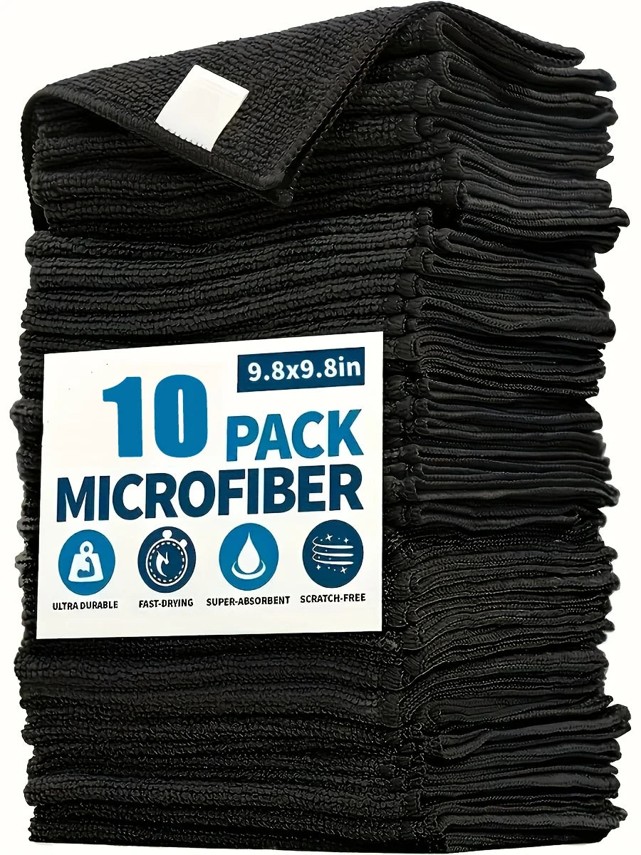 Machine Washable Microfiber Cleaning Cloths