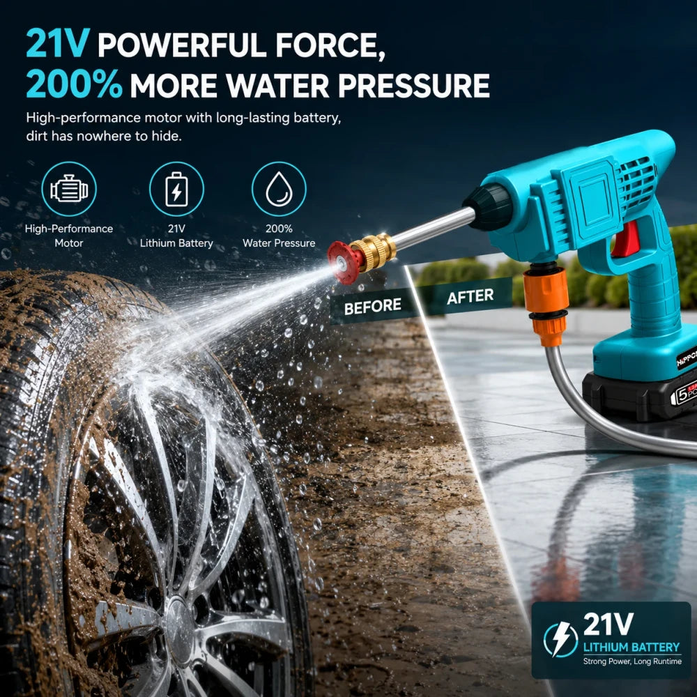 High Pressure Electric Car Washer Gun