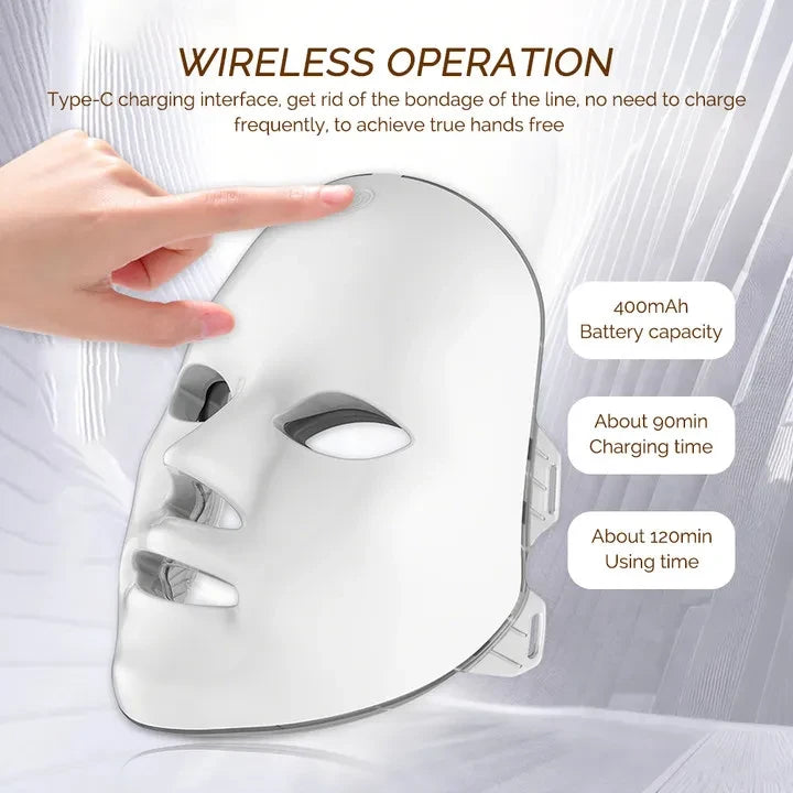 LED Photon Therapy Beauty Mask